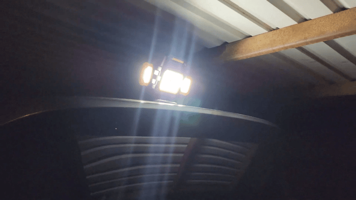 power outage work light
