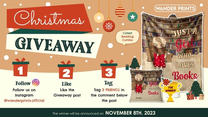 Wander Prints Christmas Giveaway 2023