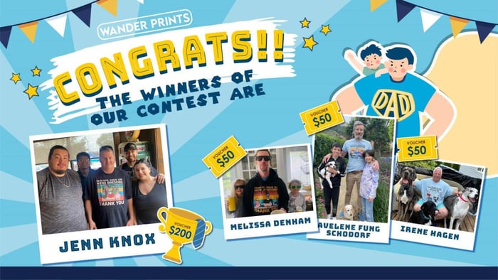 Super Dad Photo Contest - Announcing the Winner