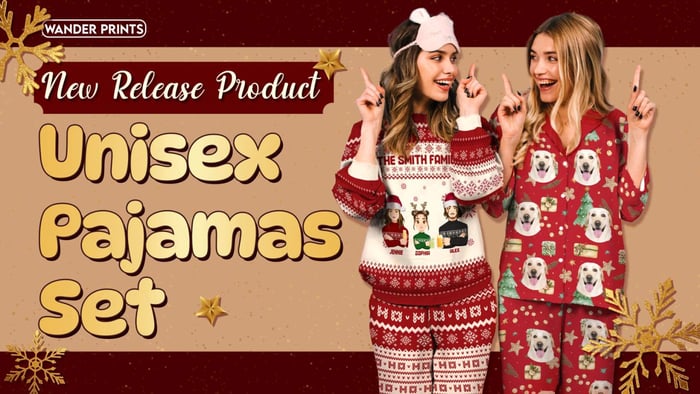 Personalized Unisex Pajamas Set - New Released Product