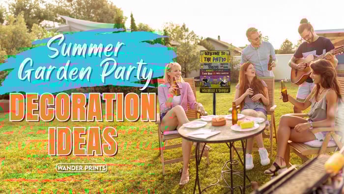Summer Garden Party Decoration Ideas