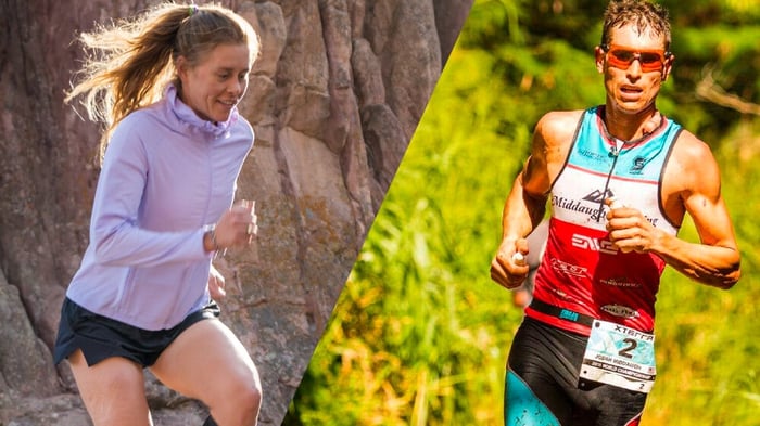 Ultra running tips from pro runners Josiah Middaugh and Hillary Allen