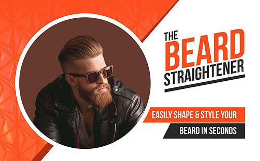 The heated beard straightener - a powerful beard tool