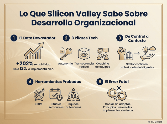 Silicon Valley Y El Desarrollo Organizacional Aplicable Hoy