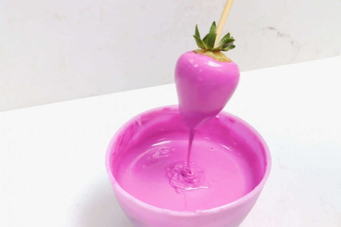 Edible Glitter Strawberries