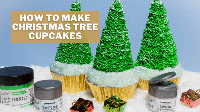 Christmas Tree Cupcakes