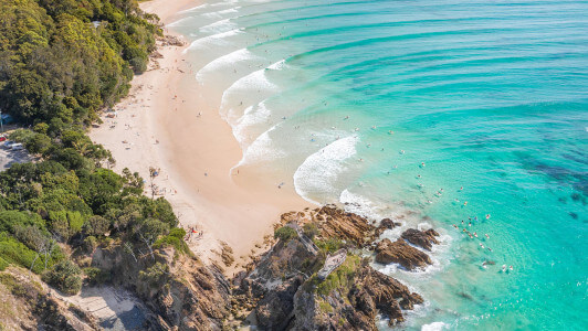 Beach Tent Destination - Top 5 Stunning Byron Bay Beaches