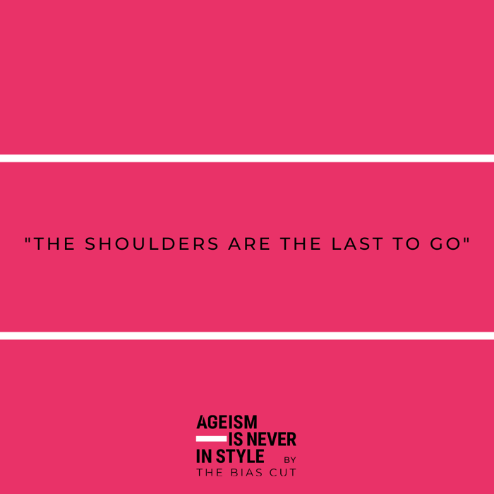 “The shoulders are the last to go” - The Wall Street Journal posts ageist article