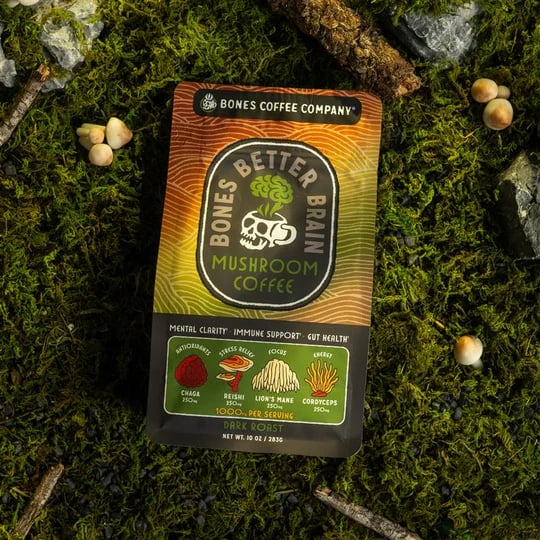 Better Brain Mushroom Coffee Dark Roast - 10oz