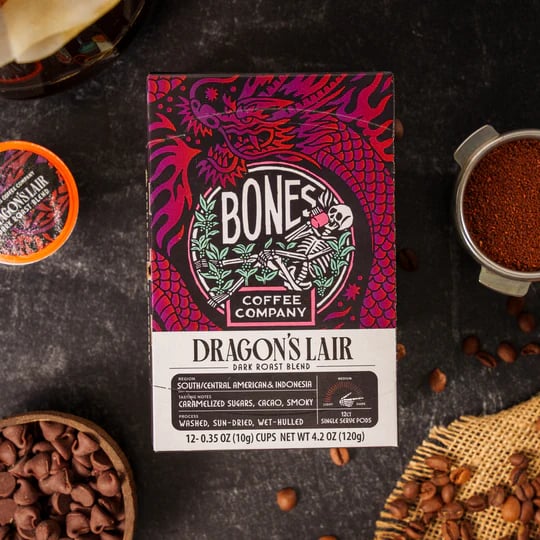 Dragon's Lair Bones Cups - 12 Count