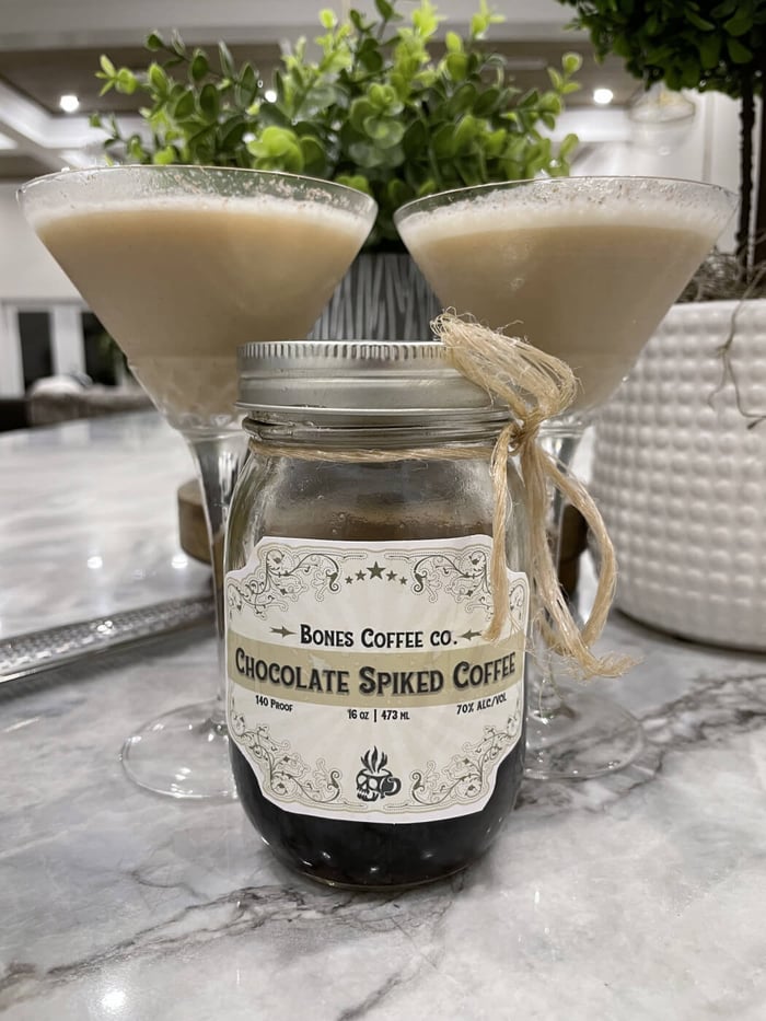 Recipe: Bones Army of Dark Chocolate Spiked Coffee