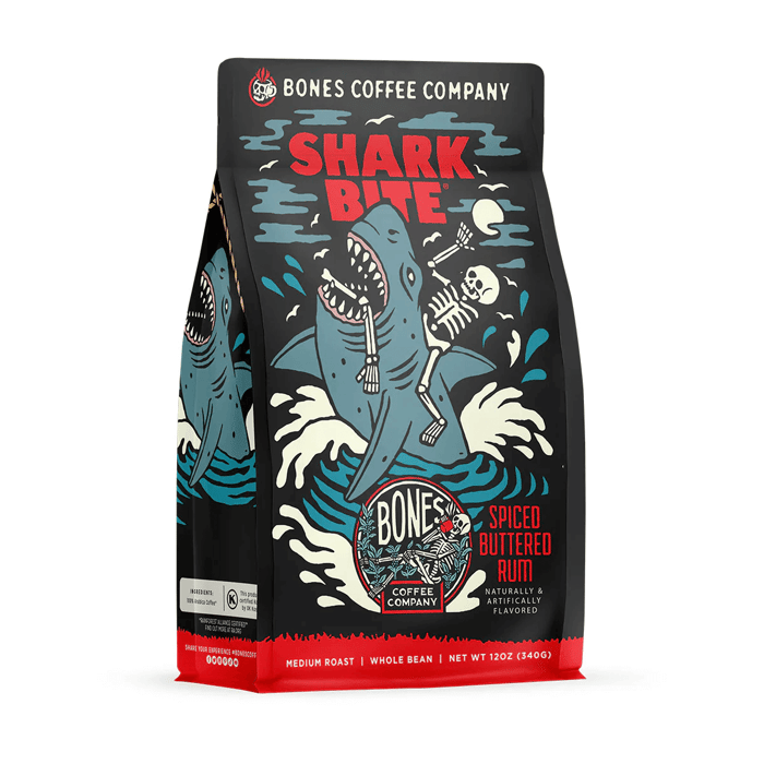 Spiced, Buttered Rum Flavored Coffee