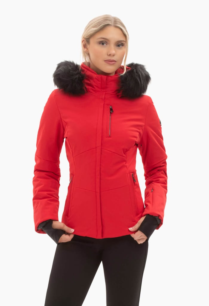 An example of one of the Best Shorter Length Ski Pants for Women