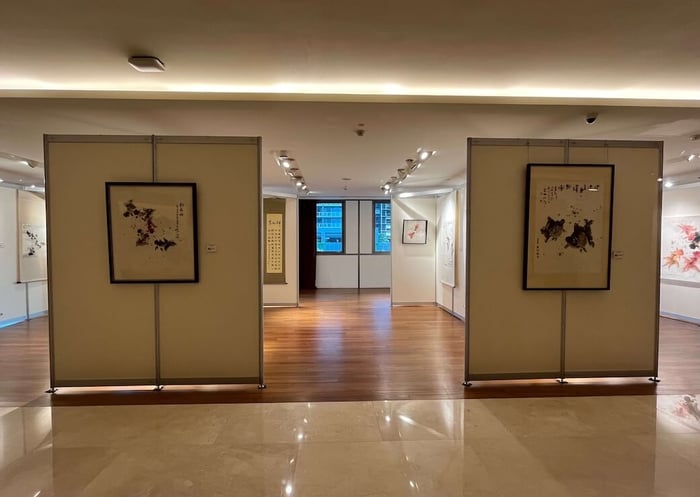 "Remembering Yeo Eng Meng" art exhibition hall