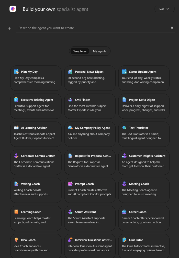 Two Microsoft 365 Copilot Agents I Love, Plus Build Your Own