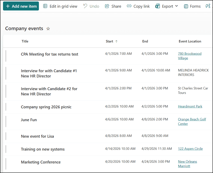 Build a Power Apps Calendar Screen (No Code!)