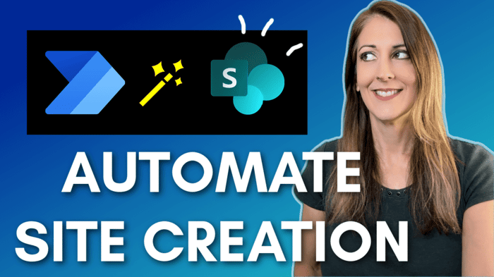 No Code SharePoint Site Creation with a Flow