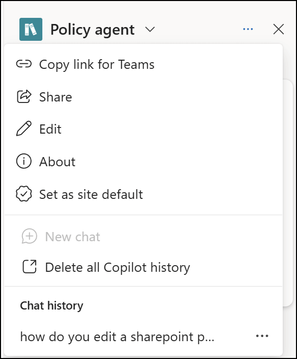 Creating and Using Copilot Agents in SharePoint