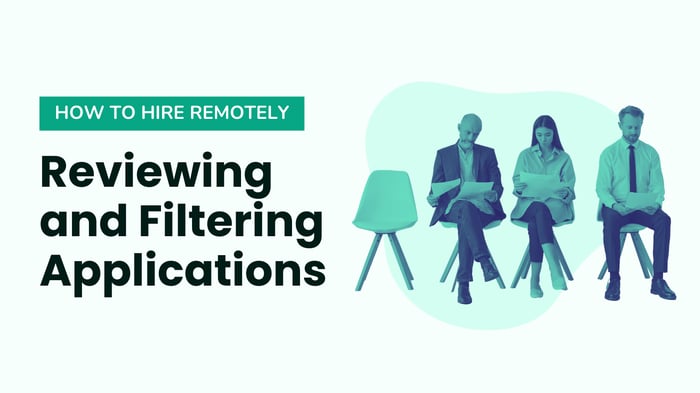 Part 3: Reviewing and Filtering Applications