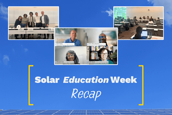 Solar Ed Week Recap 2023