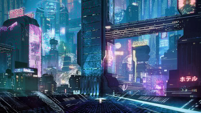 Making the Ultimate CyberPunk 3D Asset Kit