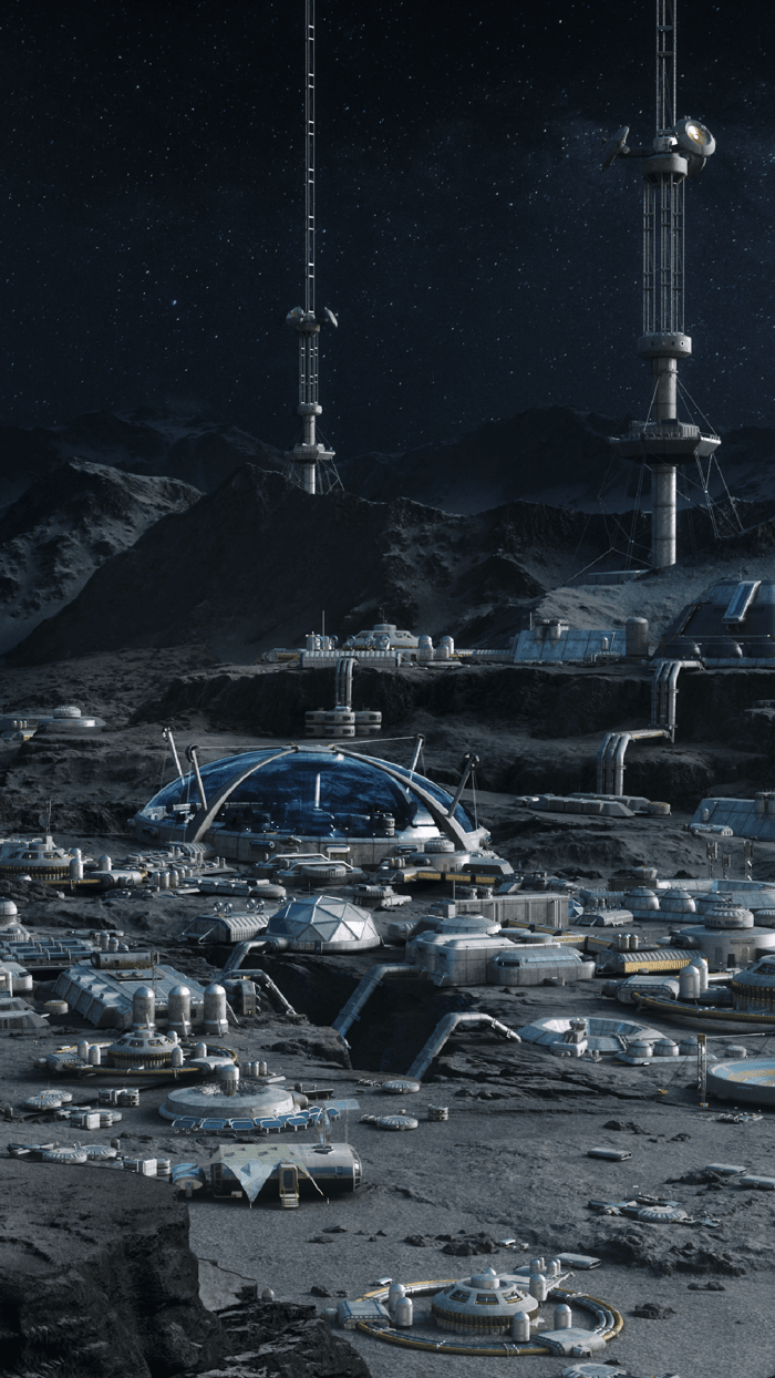 Lunar Base: Behind the Render
