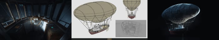 Secrets of the Luminara - Airship