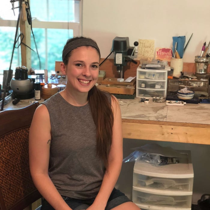 METALSMITH SOCIETY VISITS SINEAD CLEARY JEWELRY