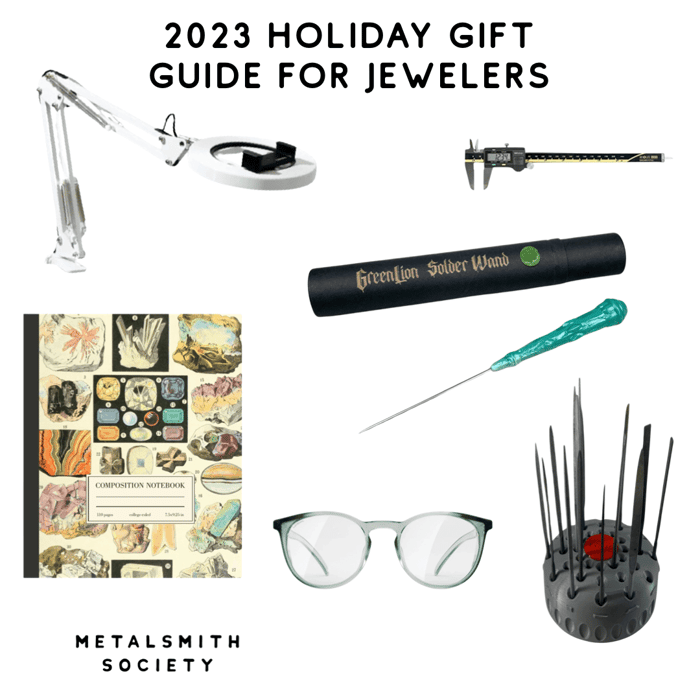 METALSMITH SOCIETY'S 2023 HOLIDAY GIFT GUIDE FOR JEWELERS