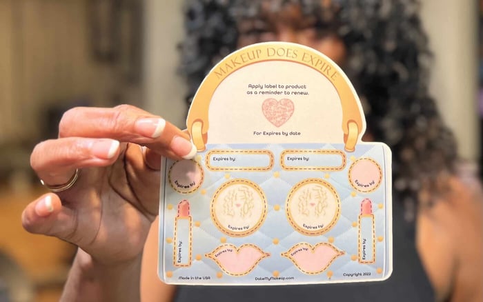 Makeup and Skincare Expiration Labels