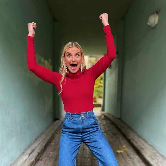 🔥Hepburn pants - denim🔥