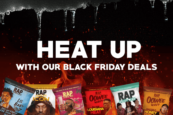 Black Friday Snack Deals Rap Snacks