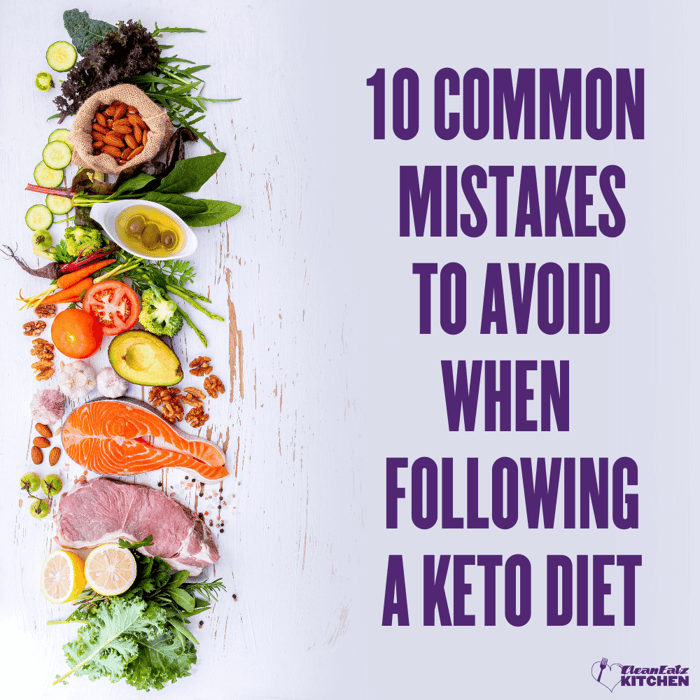 10 Common Mistakes To Avoid When Following a Keto Diet
