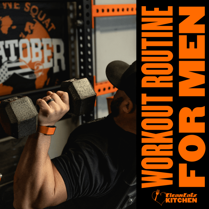 5 Day Workout Routine for Men