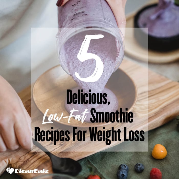 5 Delicious & Low-Fat Smoothie Recipes For Weight Loss