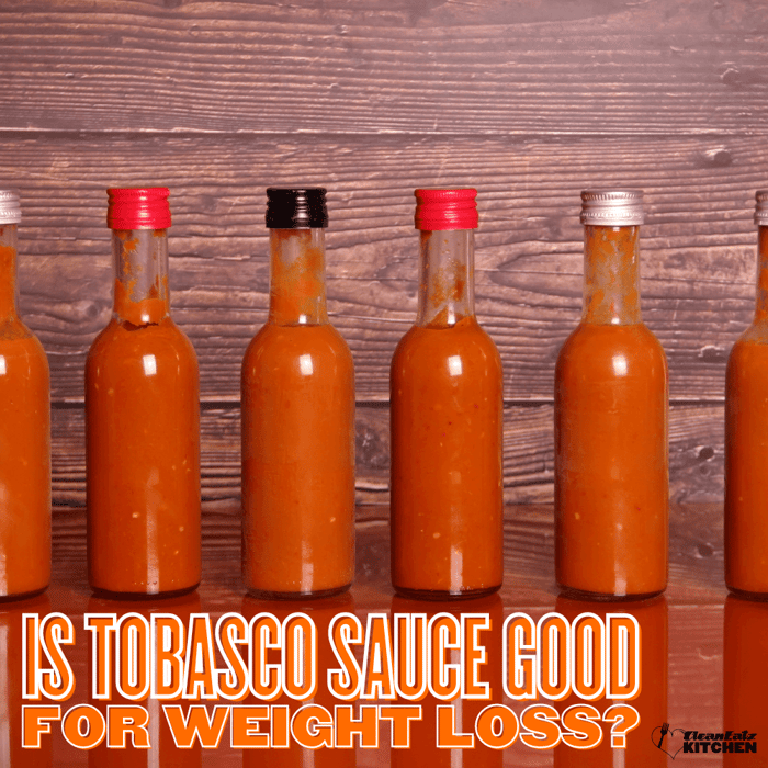 Is Tabasco Sauce Good For Weight Loss?