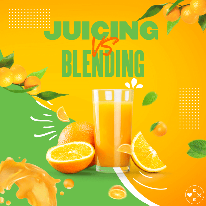 Juicing vs. Blending