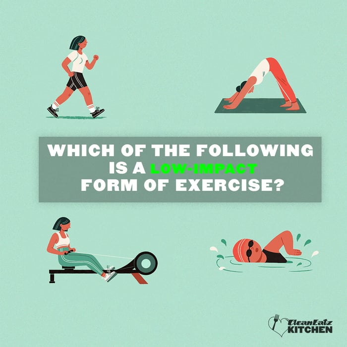Which Of The Following Is a Low-Impact Form of Exercise?