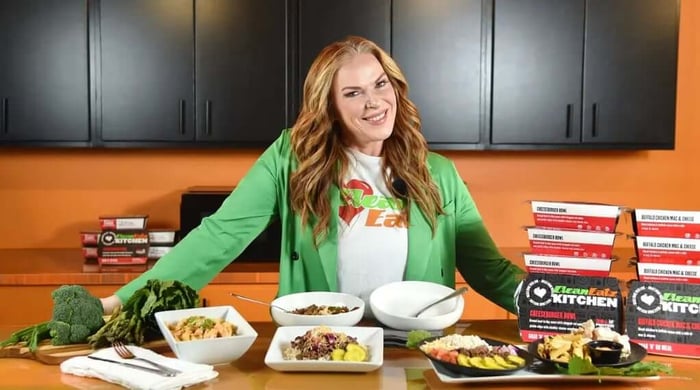 Healthy prepared meal assortment from Clean Eatz Kitchen featuring chef-made dishes, fresh ingredients, and convenient packaging