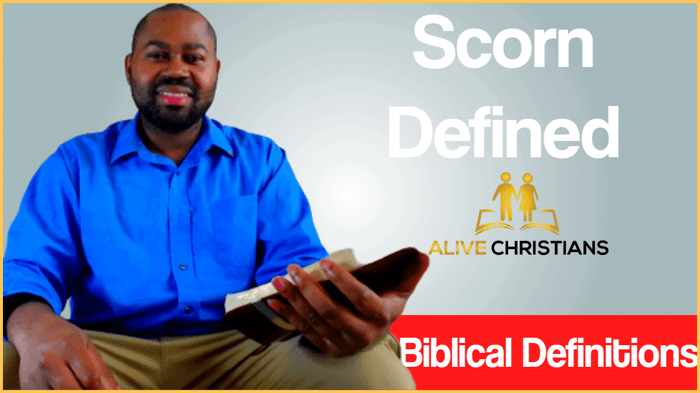 Scorn Definition in the Bible