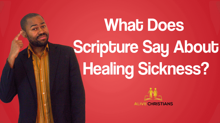 What does The Scripture Say About Healing 