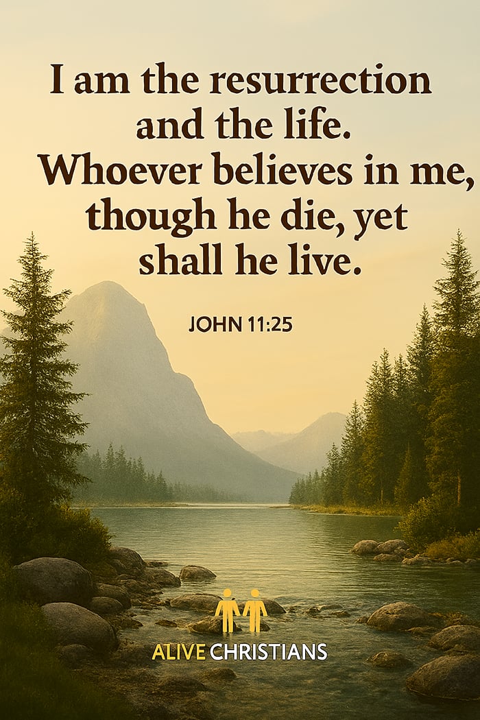 Jesus is the resurrection and the life