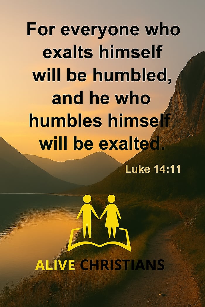 humble yourself so God can exalt you