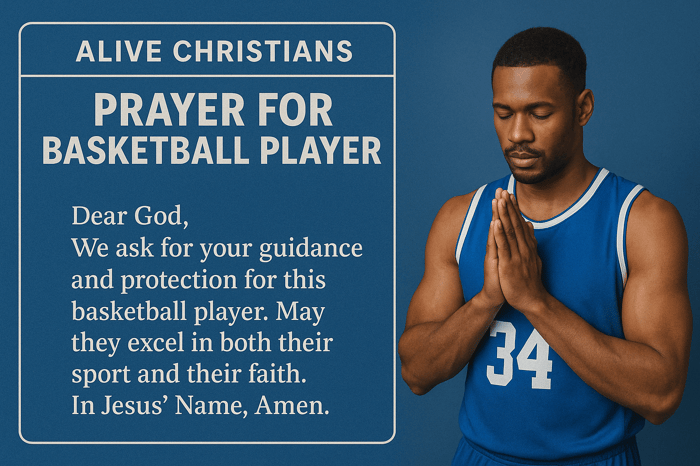 basketball prayer