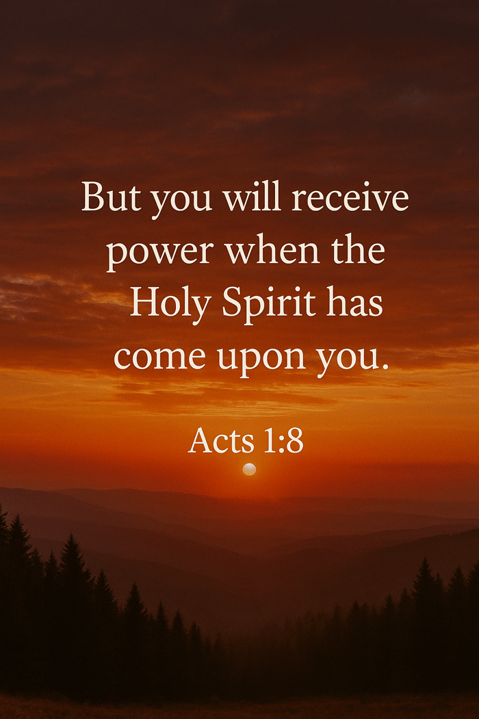 You Will receive Power Scripture