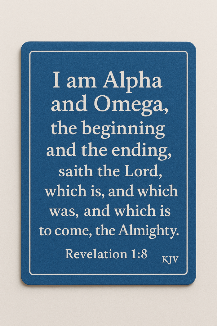 God is the beginning and the end