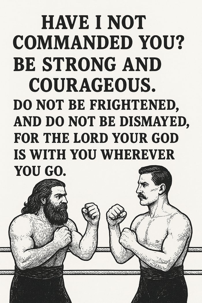 Joshua 1:9 Scripture on courageousness for athletes