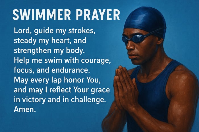 swimmer prayer