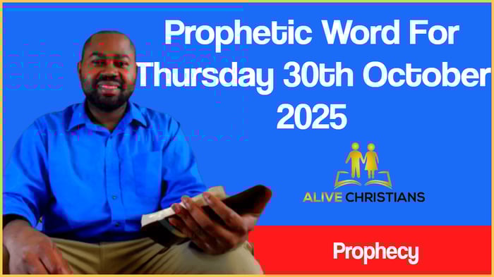 Prophetic Word For 29th October, 2025 (With Bible Verses)