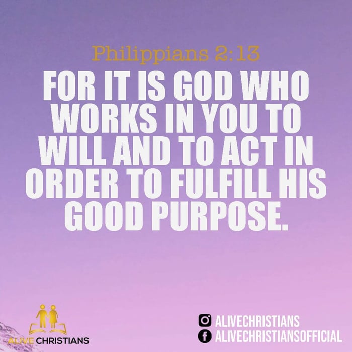 God works in you to strengthen you